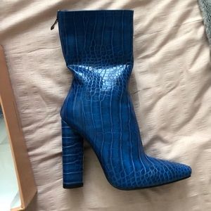 Booties. NEVER WORN.